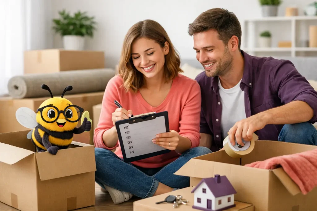 First Time Buyer Moving Checklist in 8 Stages